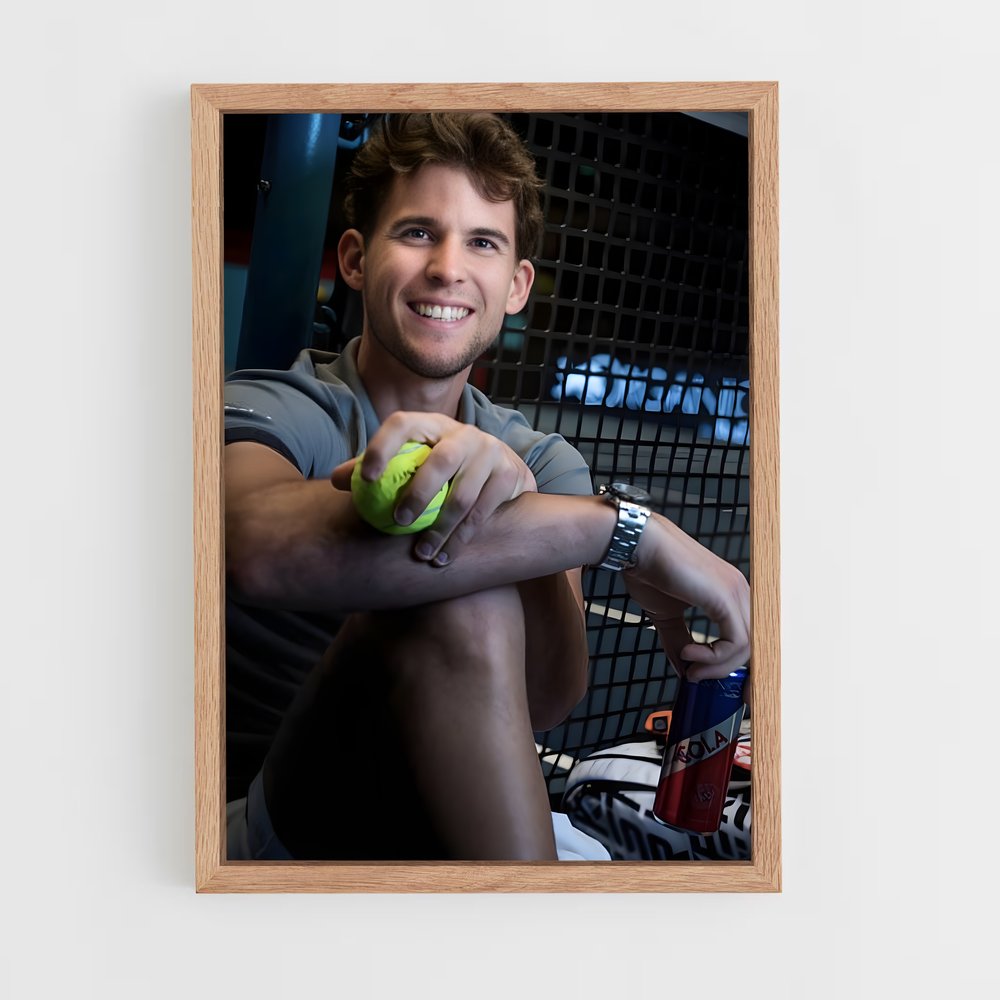 Poster Moment de Concentration – affiche Tennis (vue 4)
